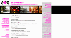 Desktop Screenshot of inhalt.soziokultur-nrw.de